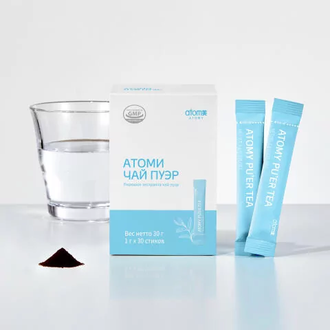 Атоми Чай Пуэр для Похудения Atomy