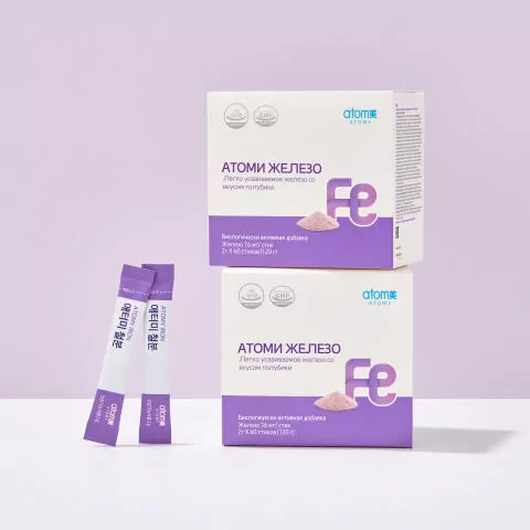 Атоми Железо Atomy